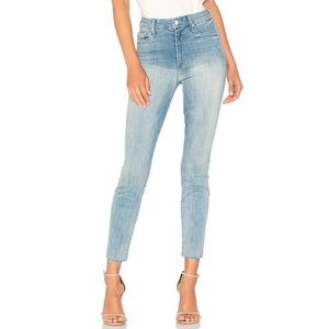 MOTHER Women's Skinny Jeans in Light Blue